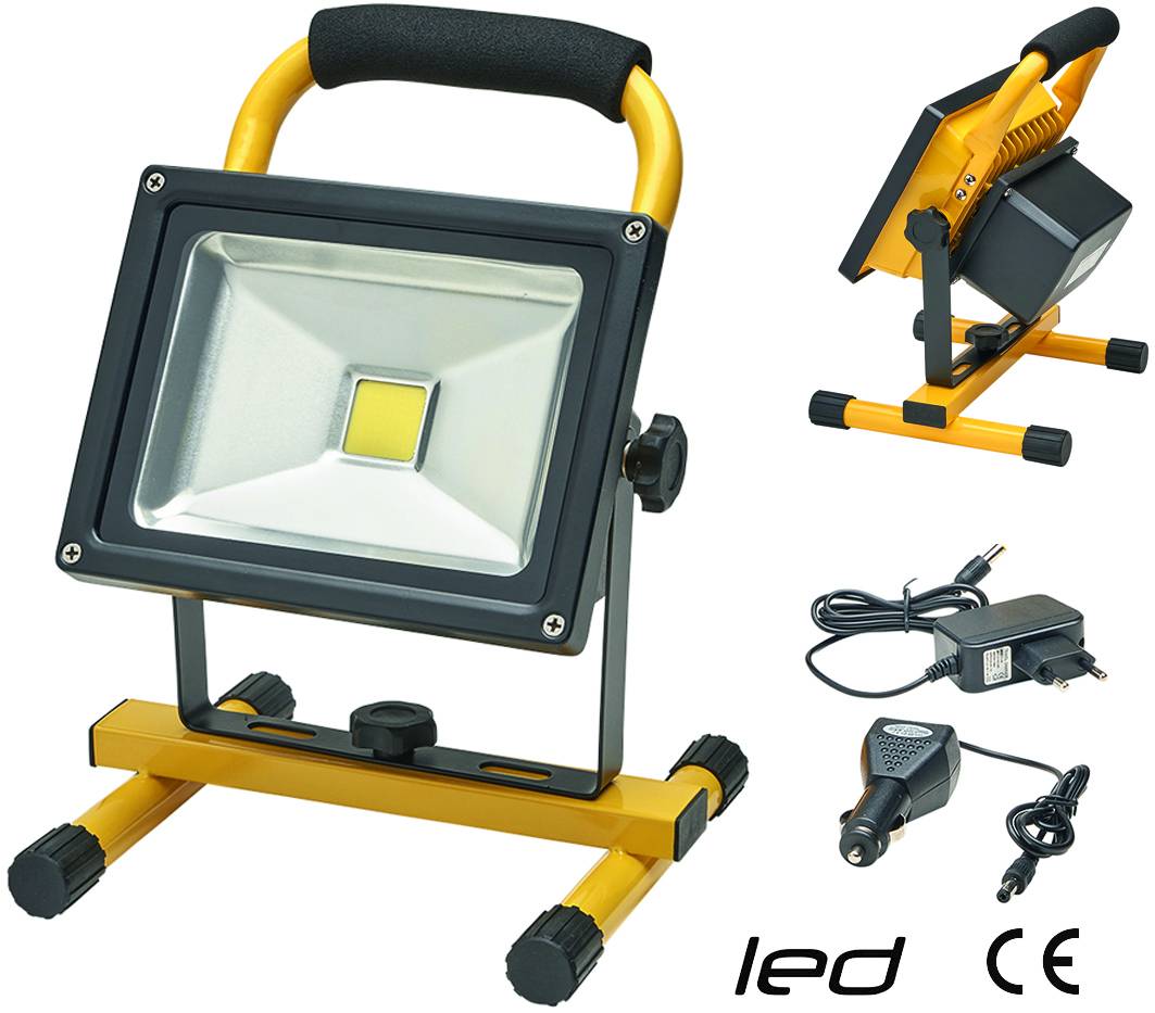 PROIETTORE LED PORTATILE RICARICABILE