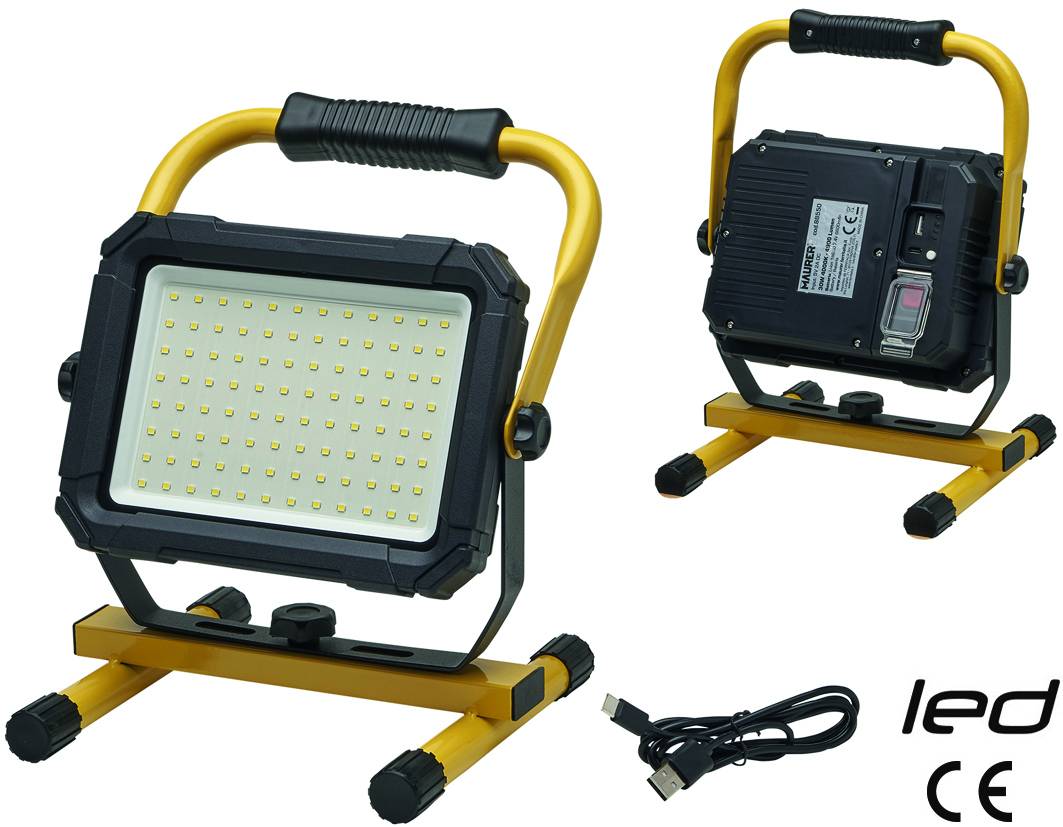 PROIETTORE LED PORTATILE RICARICABILE