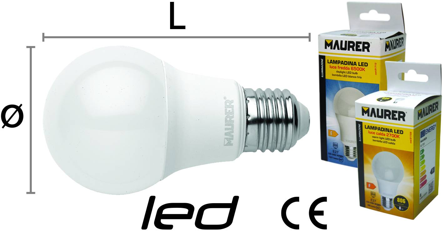 LAMPADINA A LED GOCCIA