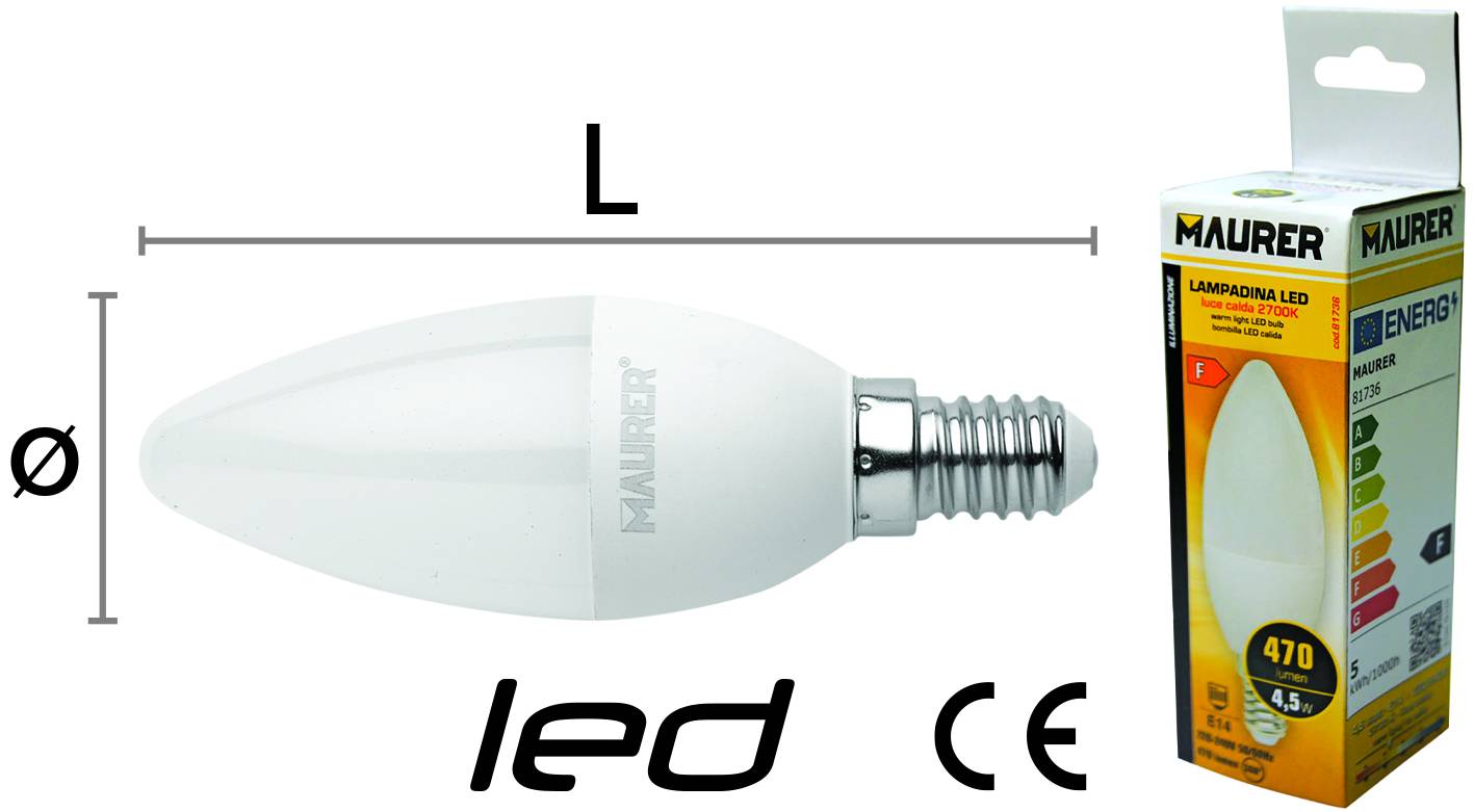 LAMPADINA A LED OLIVA