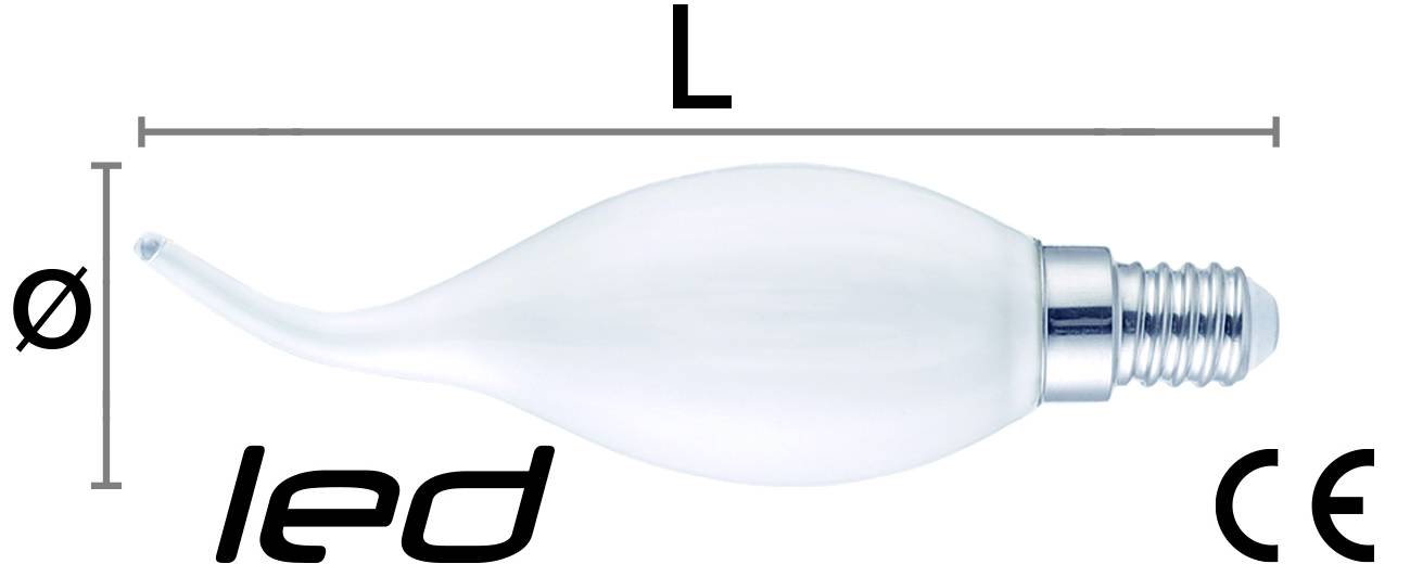 LAMPADINA LED COLPO DI VENTO MILKY