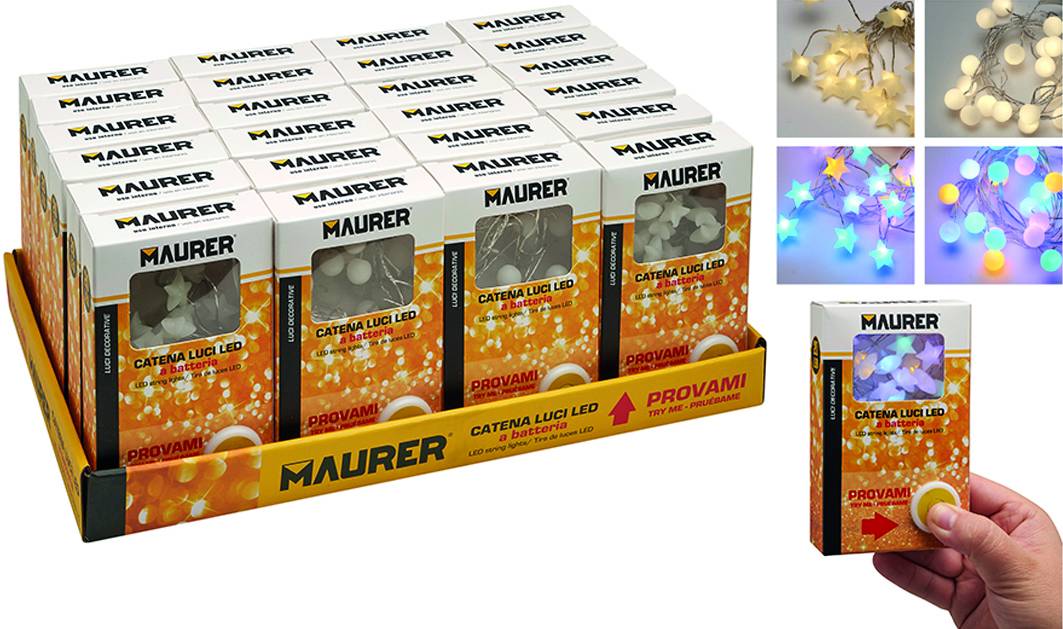 DISPLAY BOX LUCI MICROLED TRY-ME