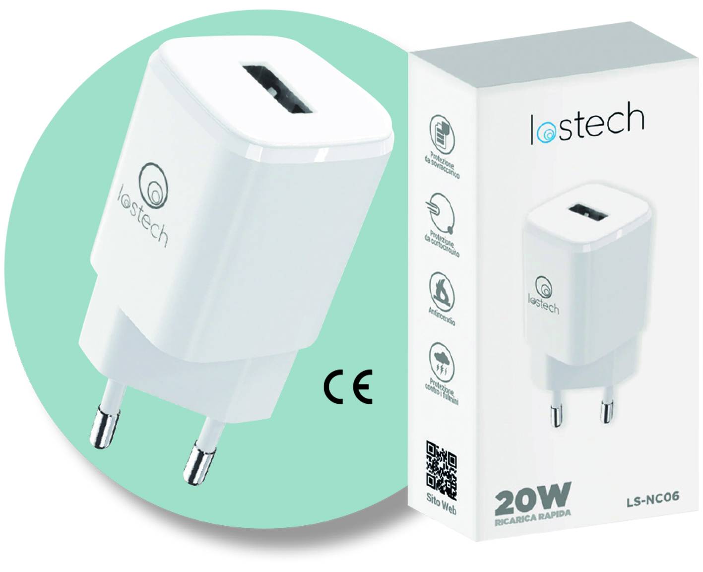 CARICATORE RAPIDO 20W