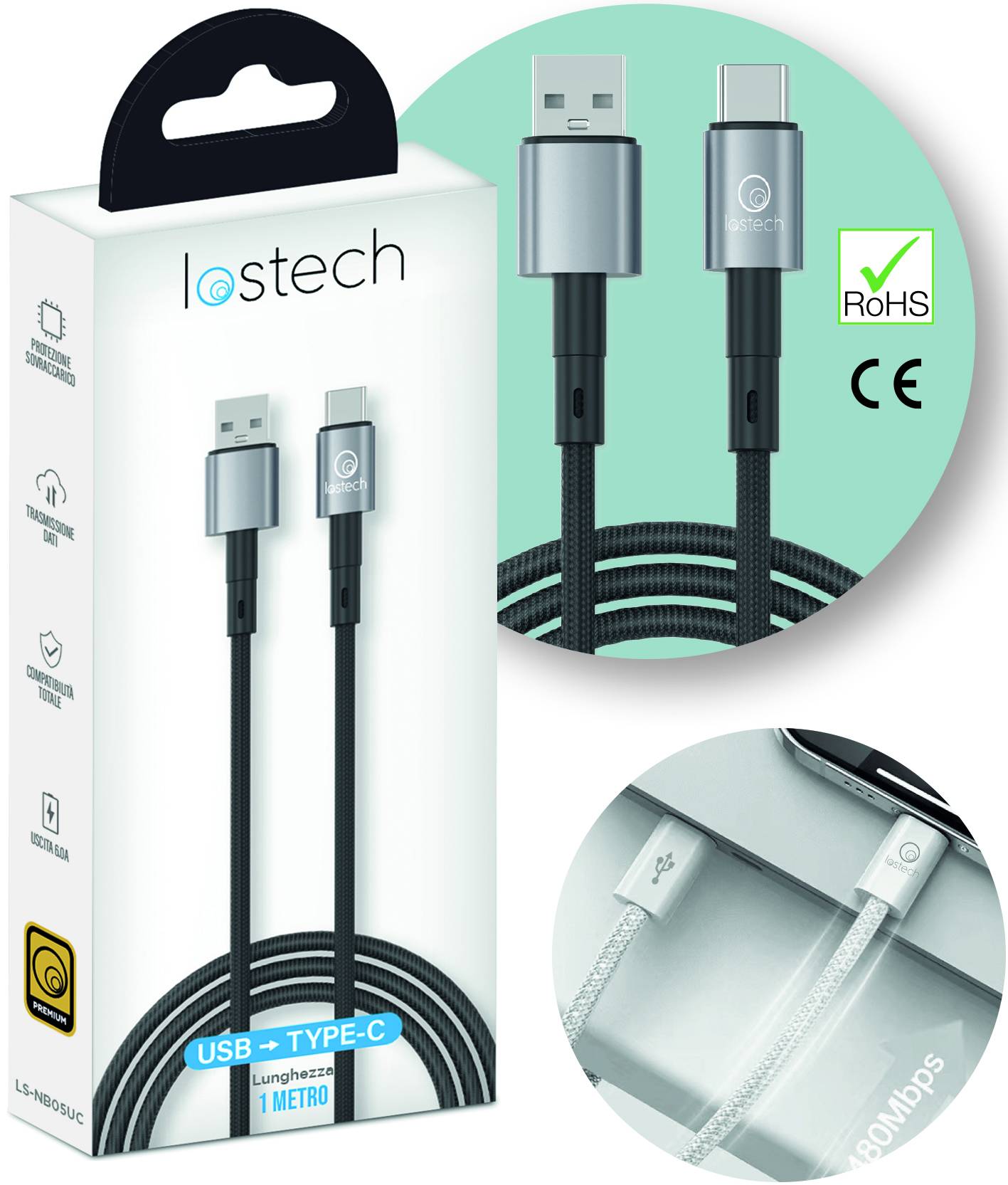 CAVO SUPER VELOCE USB E USB-C