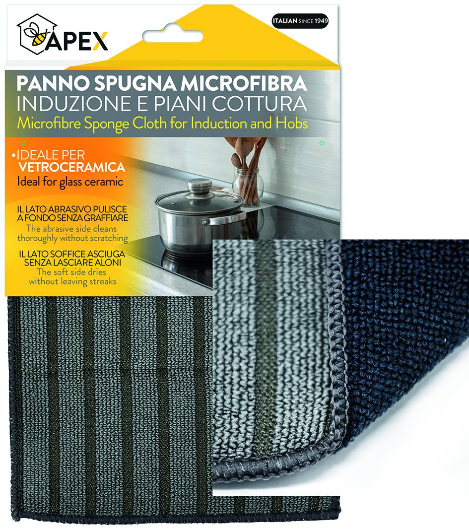 PANNO MICROFIBRA PER INDUZIONE