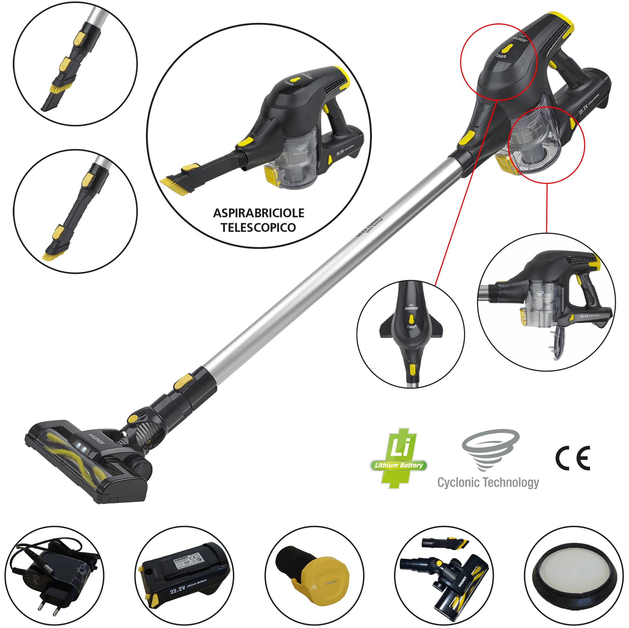 SCOPA ELETTRICA CORDLESS