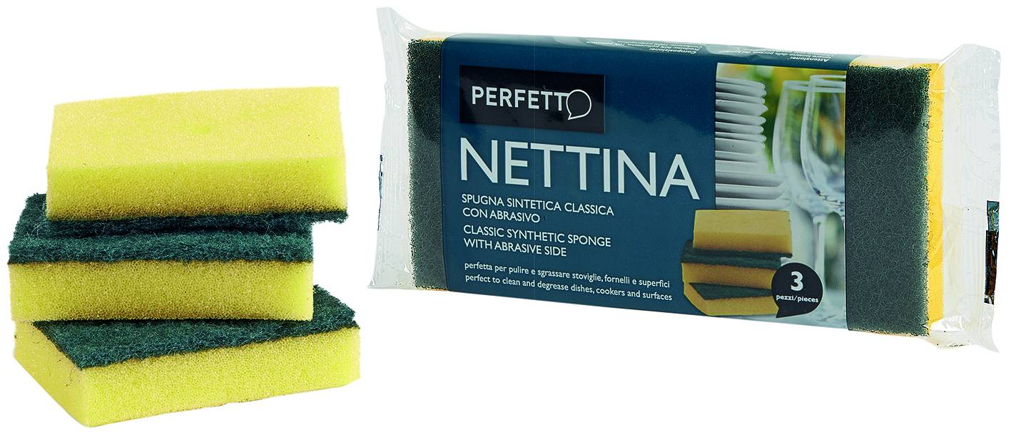 SPUGNA ABRASIVA NETTINA