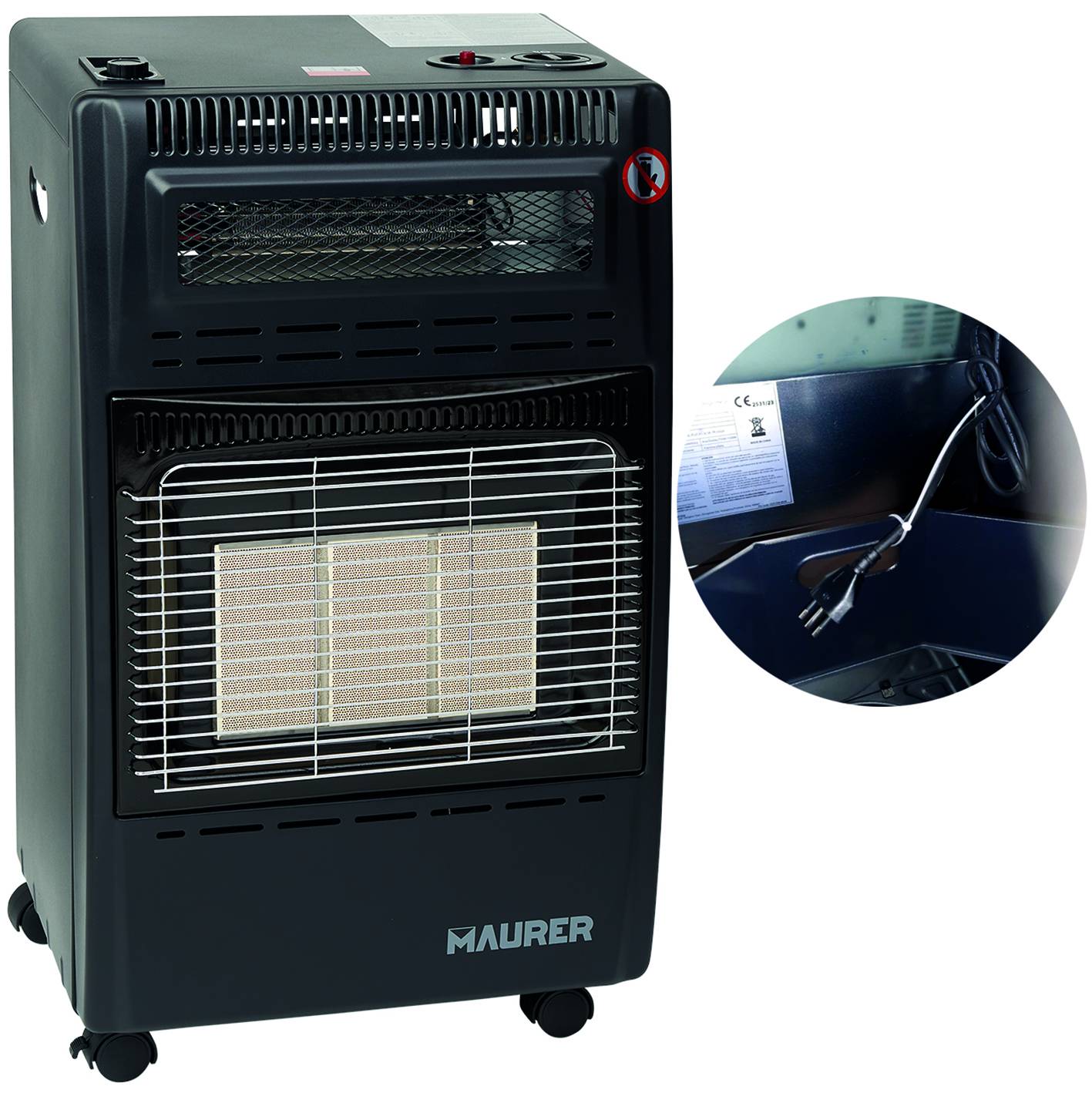 STUFA AD INFRAROSSI VENTILATA