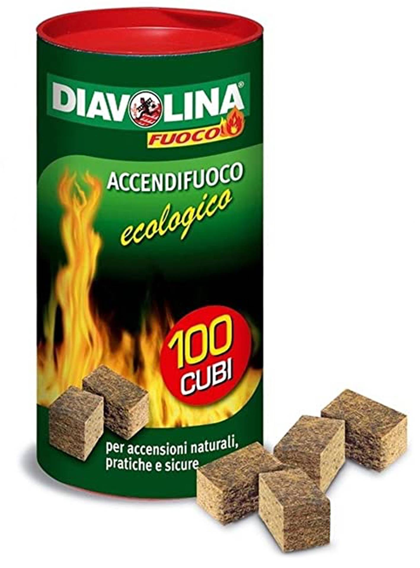 DIAVOLINA ACCENDIFUOCO ECOLOGICO