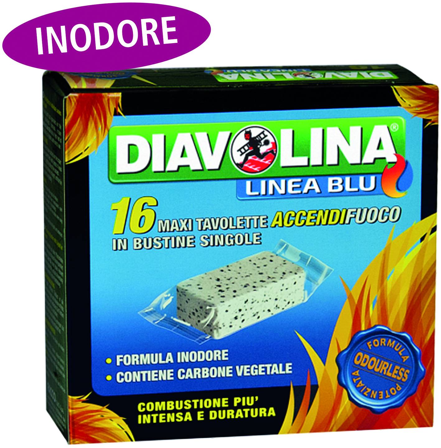 DIAVOLINA ACCENDIFUOCO LIGNITE