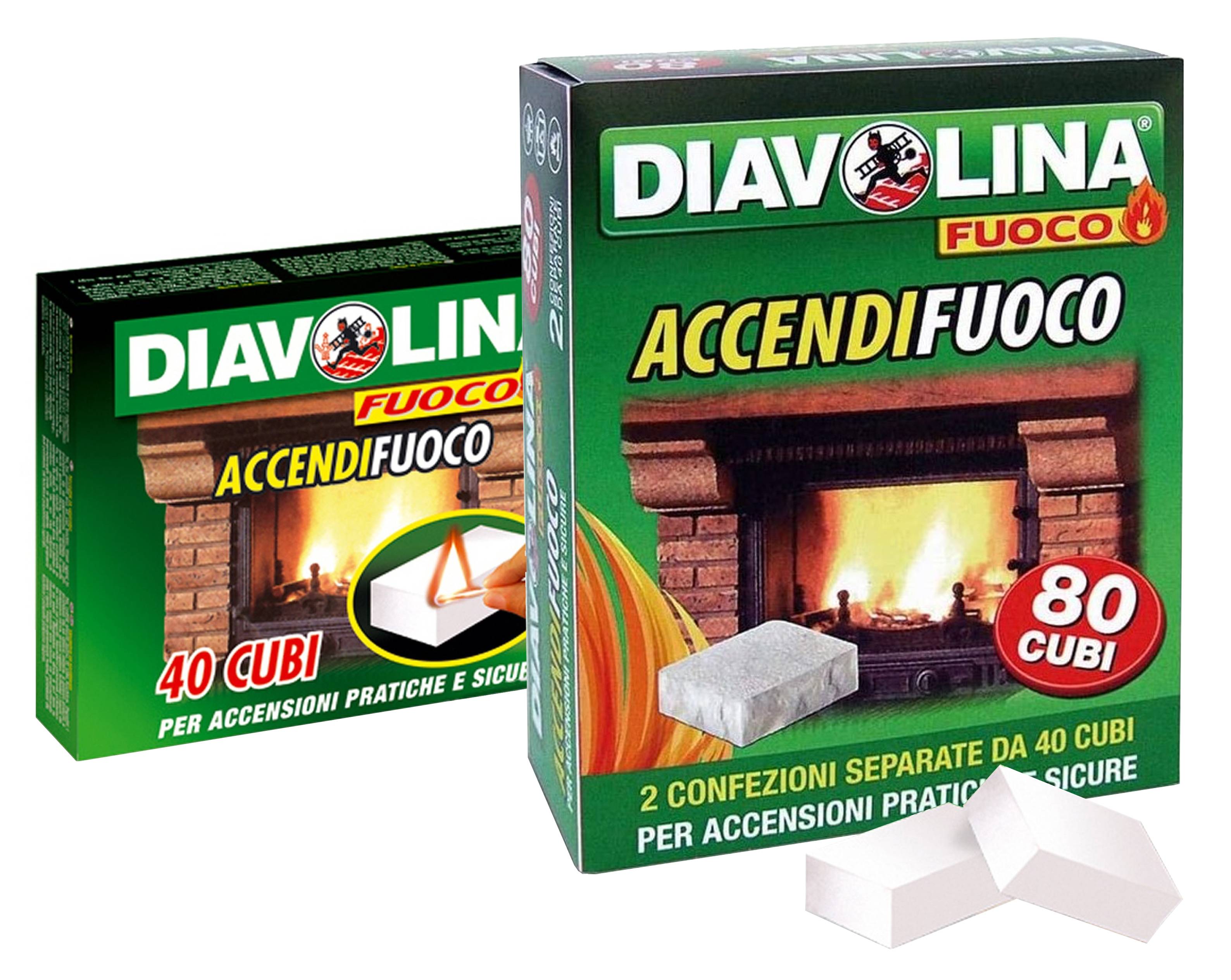 DIAVOLINA ACCENDIFUOCO CHIMICO