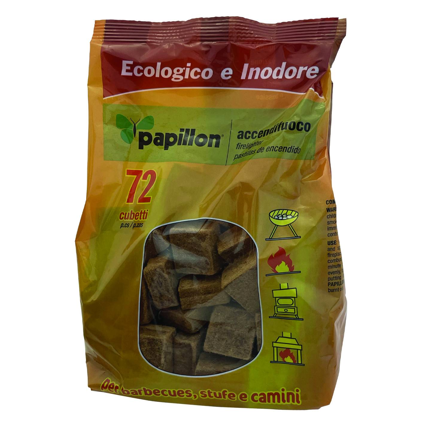 ACCENDIFUOCO ECOLOGICO SACCHETTO