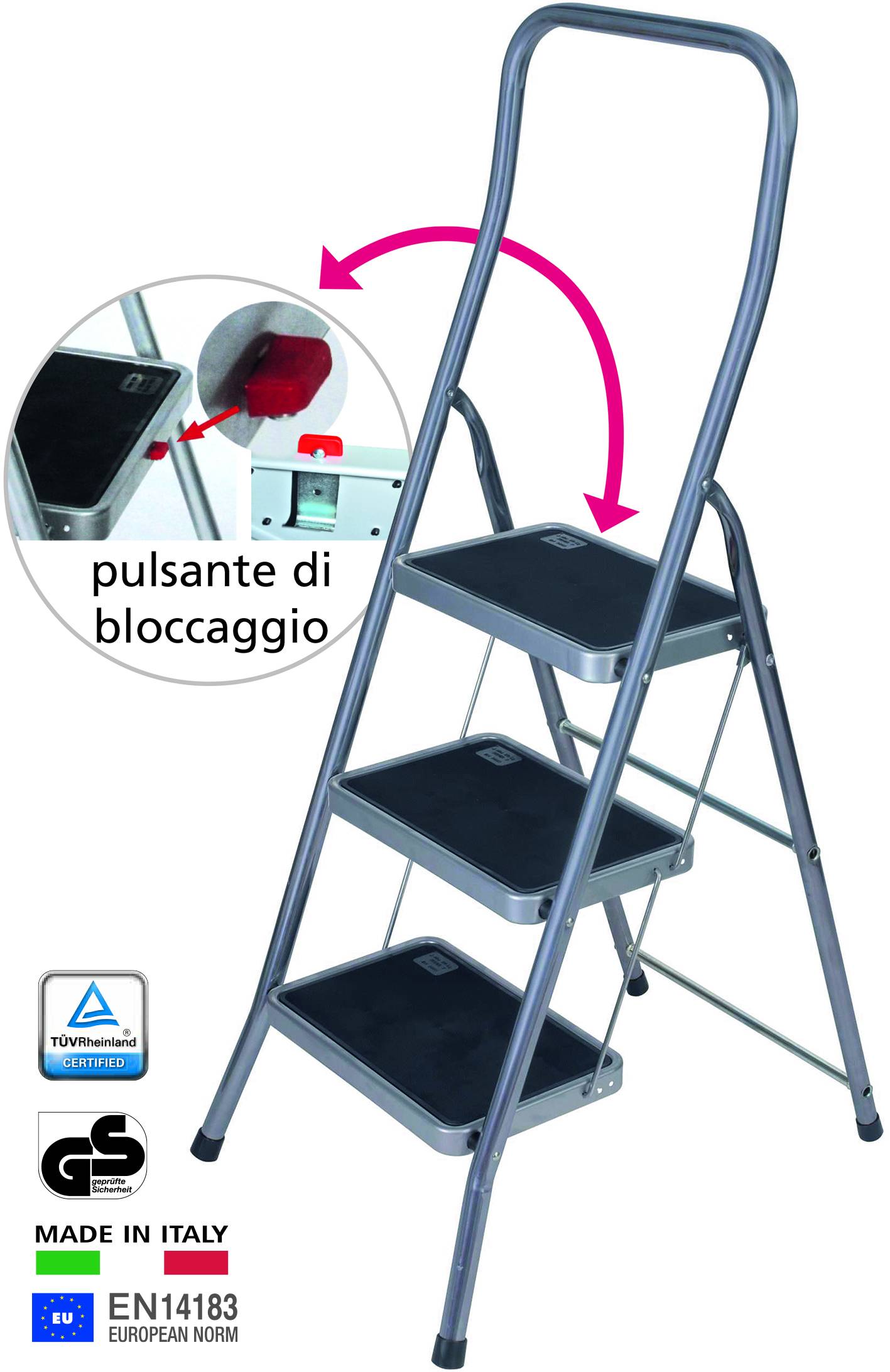 SGABELLO ALLUMINIO SUPER EFFE